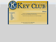 Tablet Screenshot of keyclub.mbhs.edu