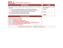Tablet Screenshot of bill.mbhs.edu